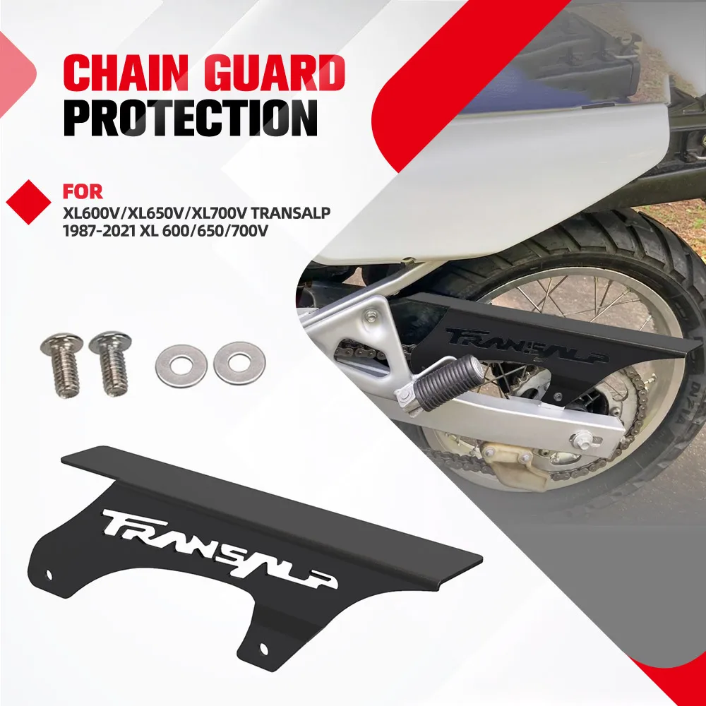 

Chain Guide Pulley Chains Protector Plate Guard Chain Guard For Honda XL600V/XL650V/XL700V Transalp 1987-2021 XL 600/650/700V