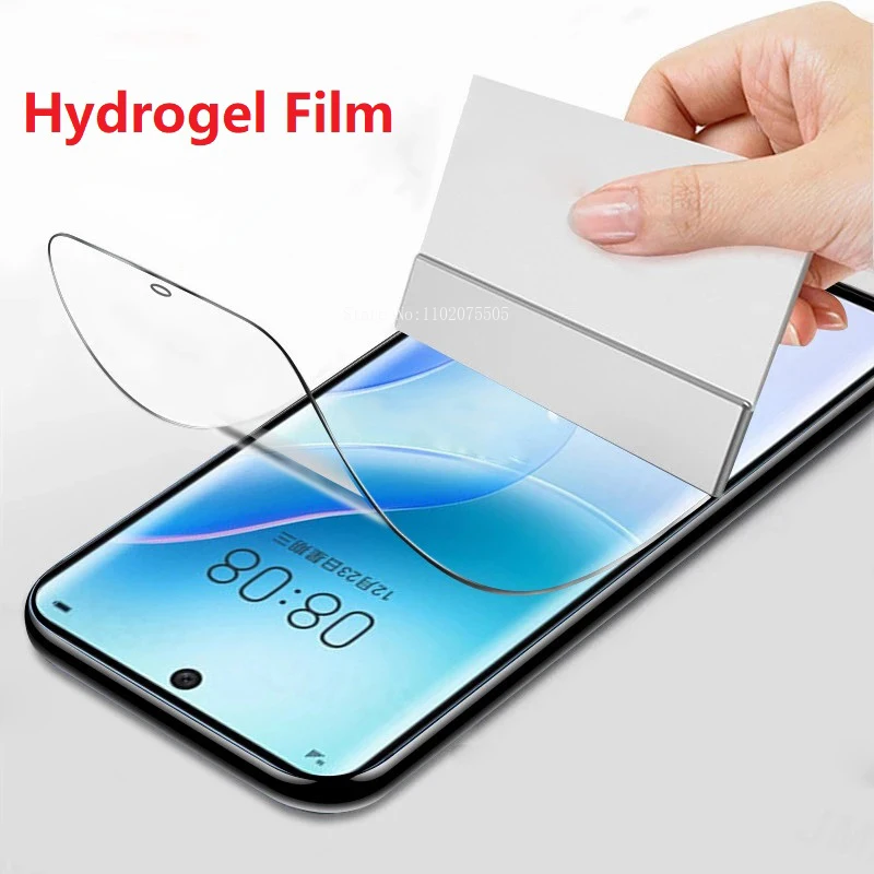 Hydrogel Film For Huawei P30 P40 Lite P20 P Smart 2019 Honor 8X 9X 30 20 10 Screen Protector For Huawei Mate 30 20 10 Lite