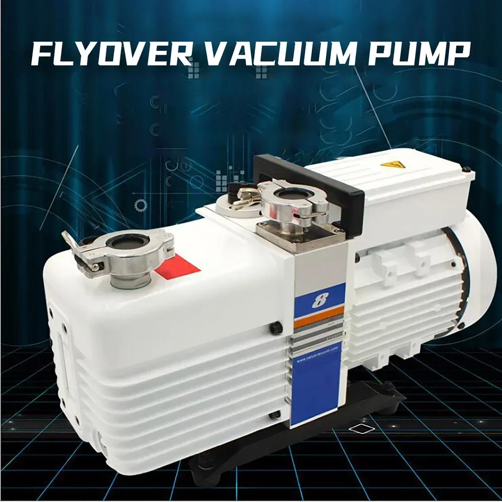 220v/380v Industrial  Double Stage Rotary Vane Vacuum Pump VRD-4-8-16 Mechanical Gear Pump Electric Suction Pump