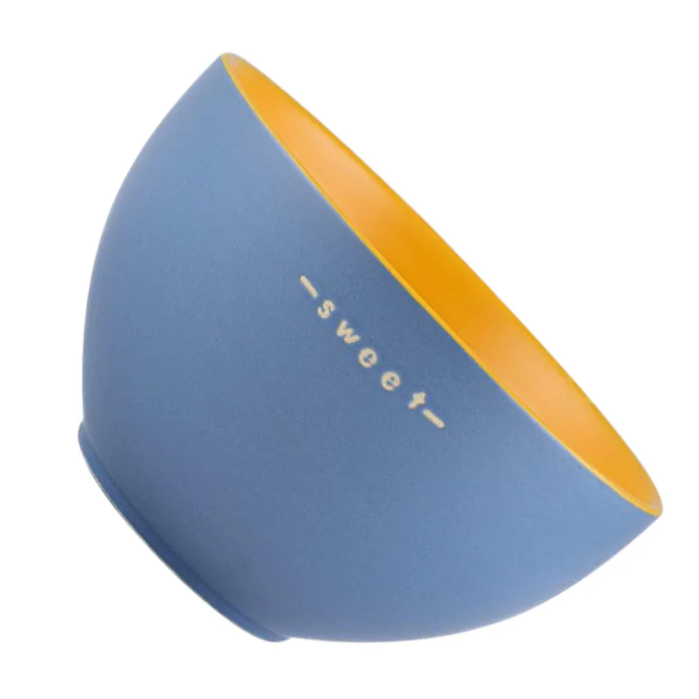 

1Pcs Ceramic Bowl Blue Simple Elegant Design for Home Restaurant Fruit Salad Soup Noodle Salad Cereal Dinnerware