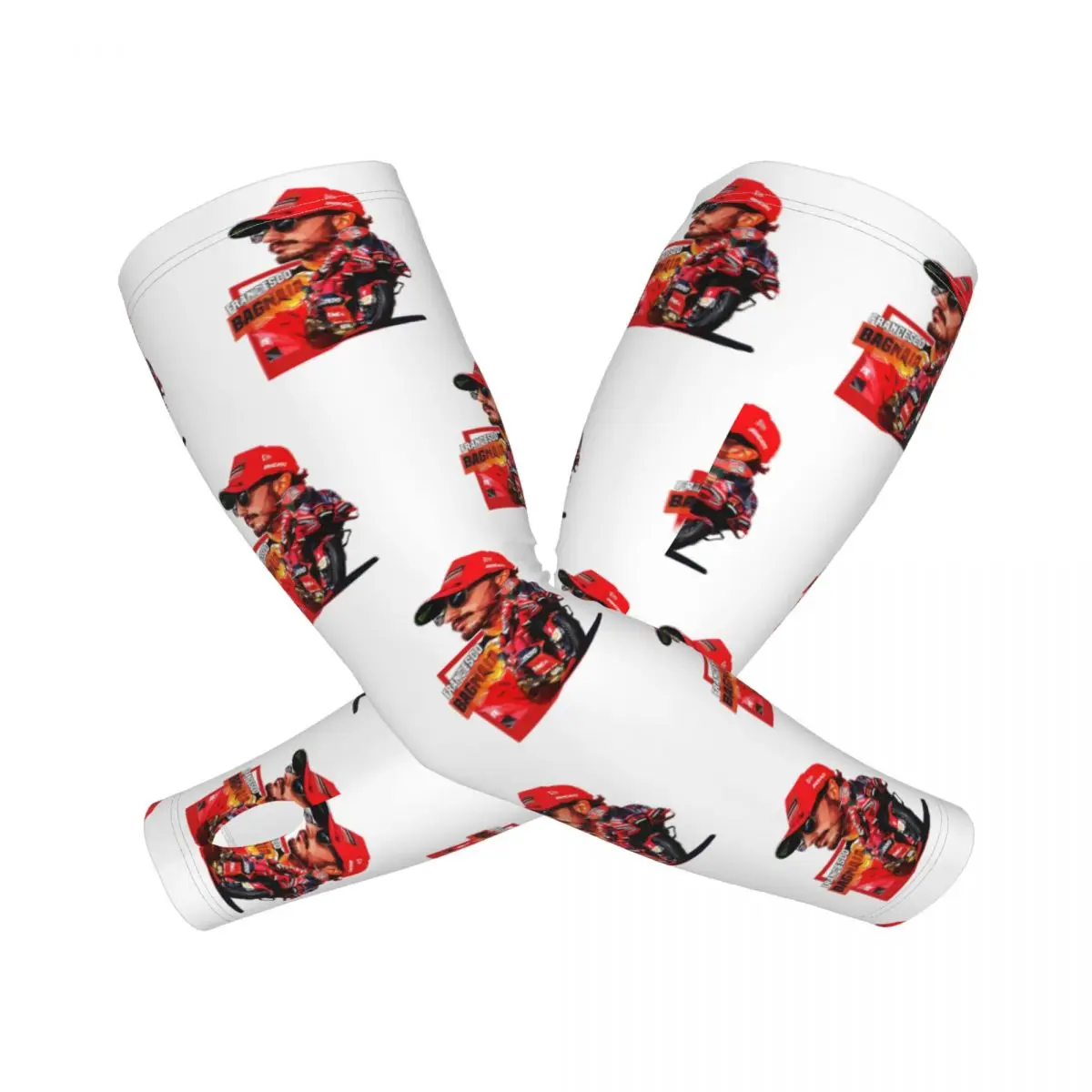 

Pecco Bagnaia 63, уличные нарукавники, защитный чехол от солнца и ультрафиолета, летние ледяные шелковые велосипедные татуировки, рукава