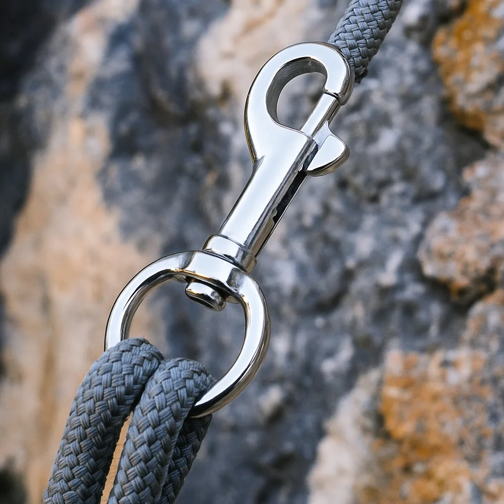 

1/2Pc 64-98mm 316 Stainless Steel Swivel Lobster Buckle Keychain Ring Buckles Dog Collar Connect Snap Hook Clasp Bag Accessories