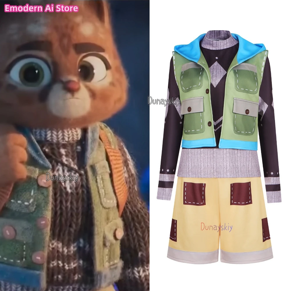 

Костюм для косплея «Храбрый кот Лео»: пальто, брюки, комплект одежды для взрослых мужчин и мальчиков, маскировочный костюм для Хэллоуина, вечеринок и карнавалов