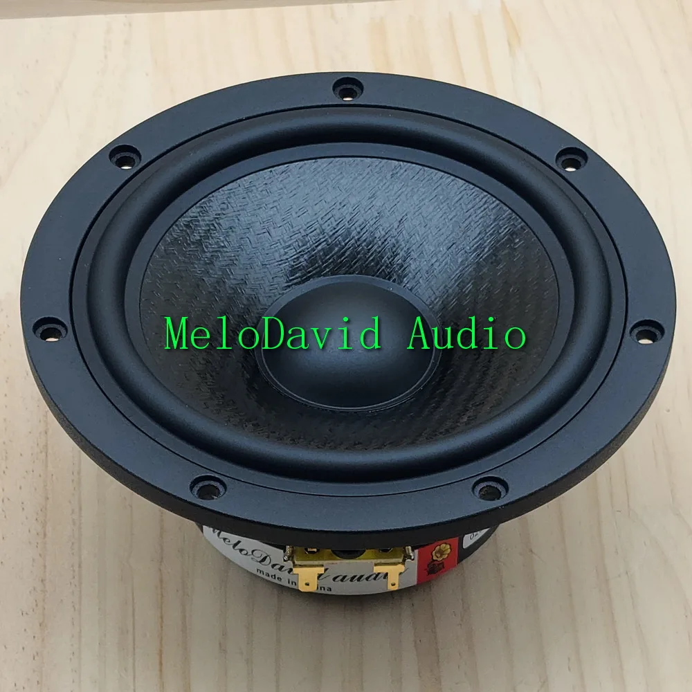 2 Stück MeloDavid Audio SPP6 6,5 Zoll Polypropylen-Webkegel-Mittelbass-Woofer Vifa OEM