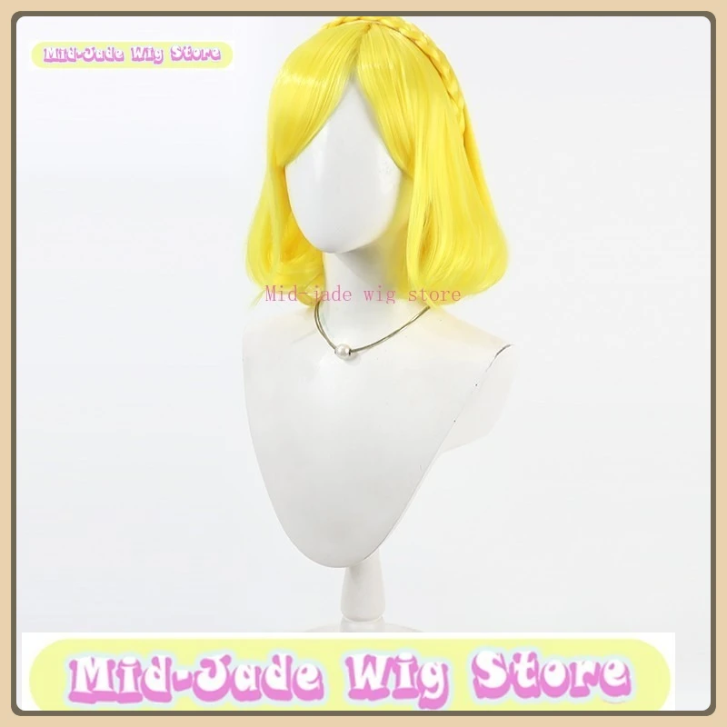 

Синтетический парик для косплея Mid-jade Wig Store Green Wind Fuyu Pear, для Хэллоуина, аниме и ролевых игр