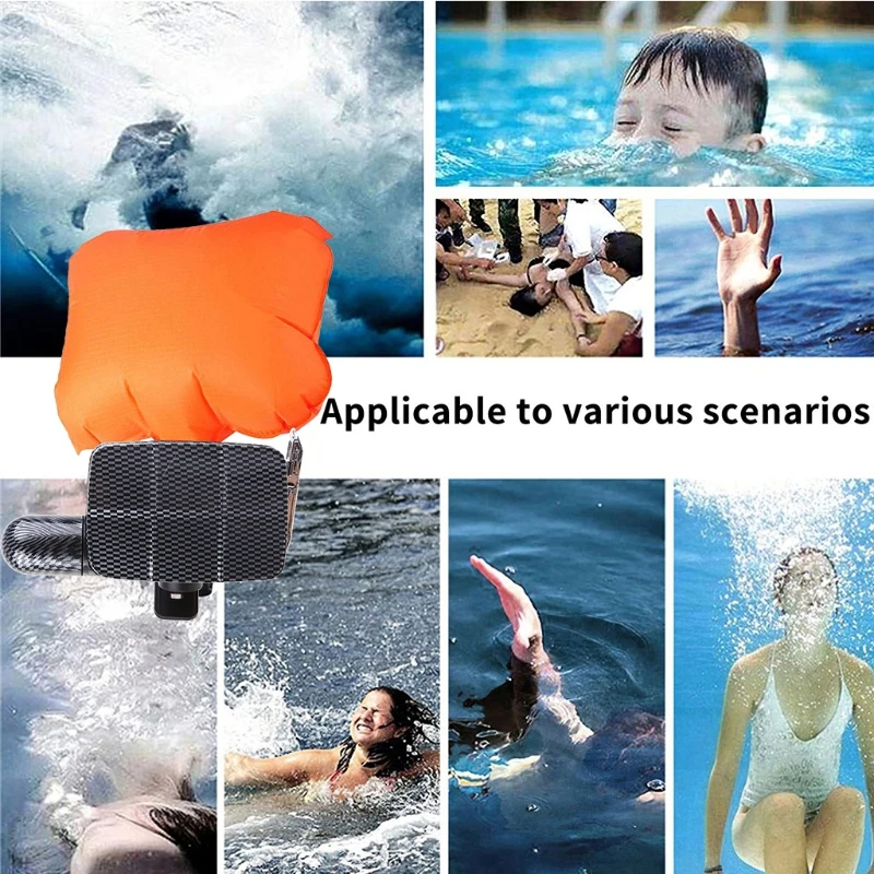 Anti-Drowning Wristband Lifesaving Rescue Device Floating Wearable Swimming Safe Emergency Water Sports Aid Lifesaving