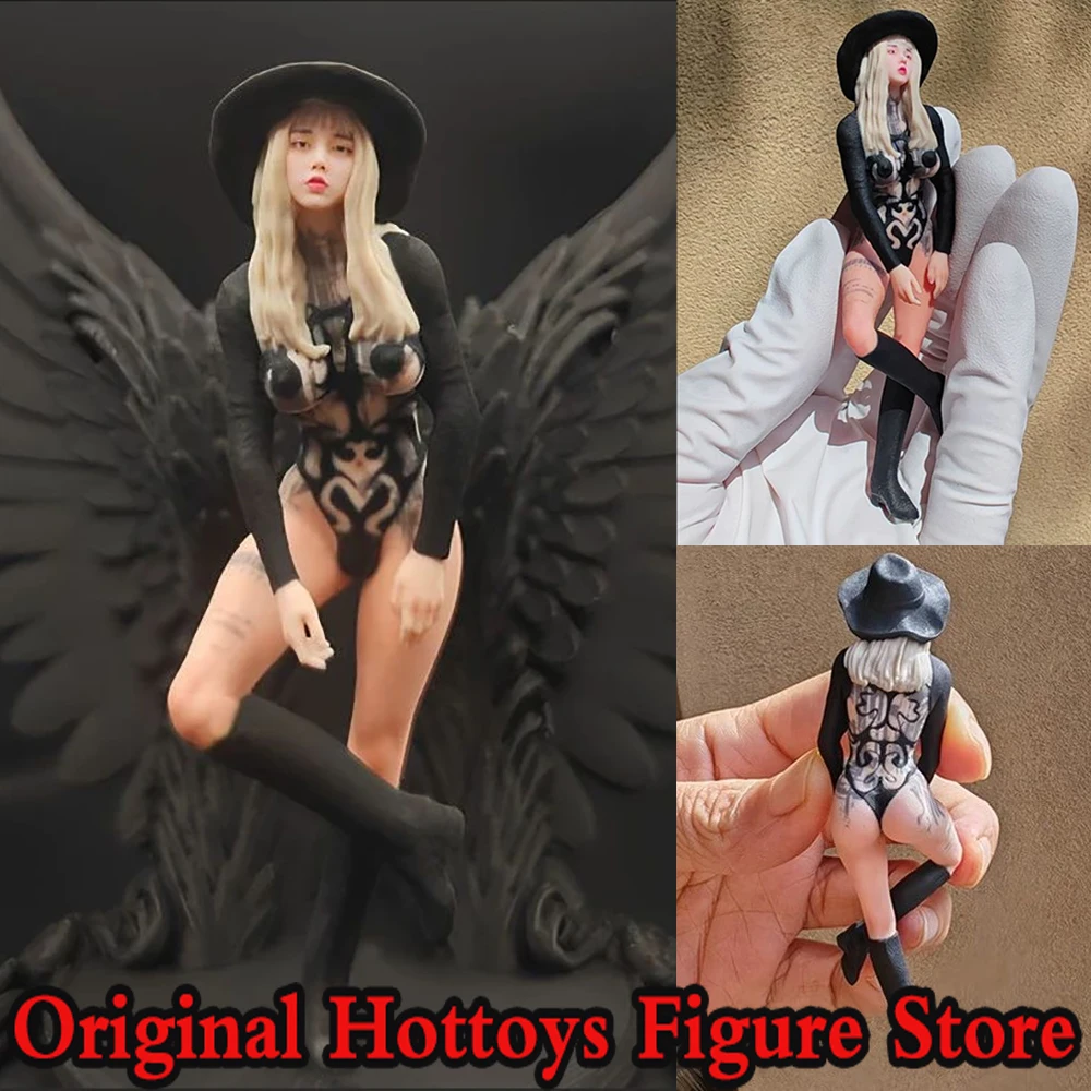 

В наличии 1/18 масштаб женщина-солдат черная одежда крутая девушка мини-скульптура полный набор около 9 см коллекция моделей экшн-фигурок