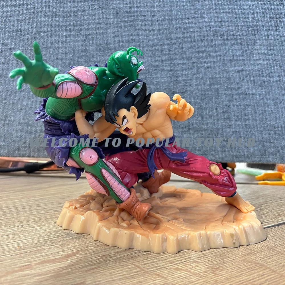 Nuovo Dragon Ball Z Anime Figura Gk Son Goku Vs Piccolo Action Figures Dragon Storia momento rivolibile Figurine Giocattoli Pvc Regalo personalizzato