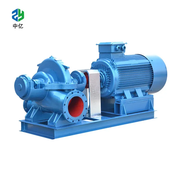 Double Suction Horizontal Split Case Centrifugal Pump Large Flow Water Pump Split Case Pump