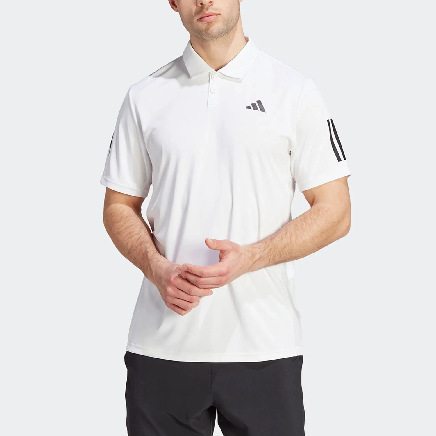 

Официальная мужская рубашка-поло Adidas, новинка лета 2023, спортивная рубашка-поло с короткими рукавами IS2295