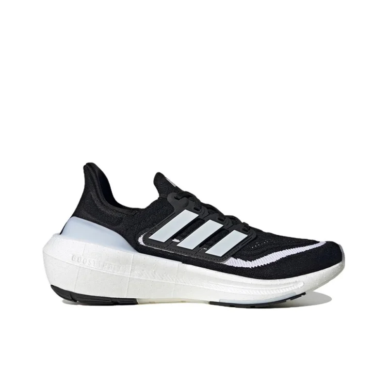 Adidas ULT Men Women Running Shoes Comfortable Fabric Anti-slip Wear Lightweight Low-top Casual Running Shoes Black and White