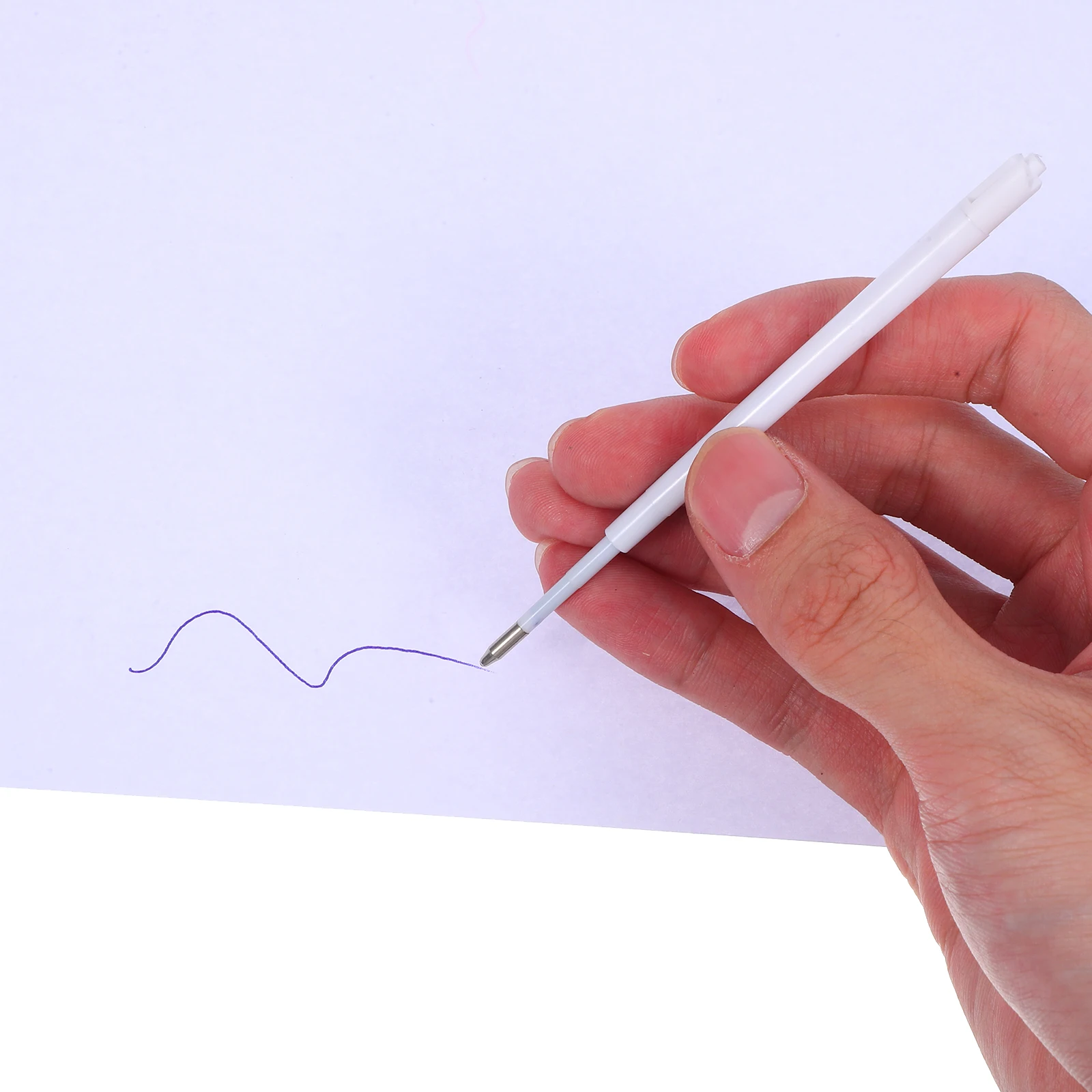 

100pcs Ink Pen Refills Ballpoint Pen Refills For Click Replaceable Ink Supplies For School Office Smooth Writing Black