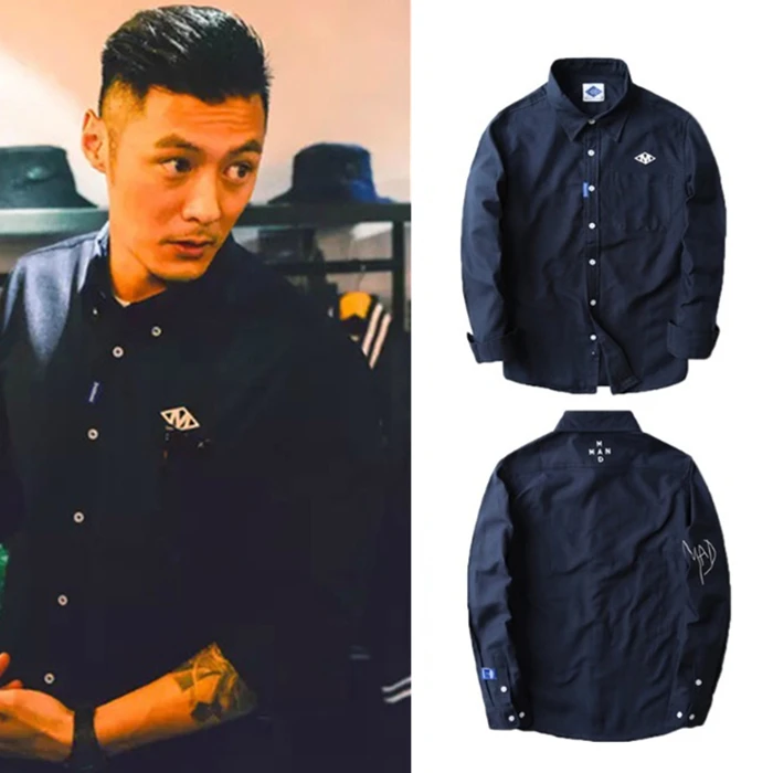 Casual Oxford Cloth Long Sleeve Shirt Men's Loose Fit Breathable Comfortable Pure Color Business Shirt Autumn Season Fashion