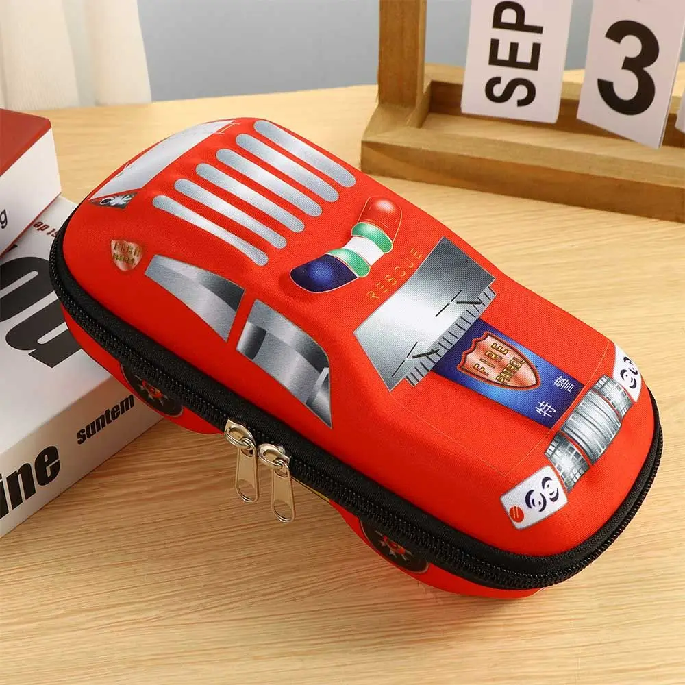 Пластиковый держатель для ручек из ЭВА, сумки для хранения канцелярских принадлежностей для гоночного автомобиля, сумка для канцелярских принадлежностей, школьный пенал, автомобильные пеналы, 3D сумка для карандашей