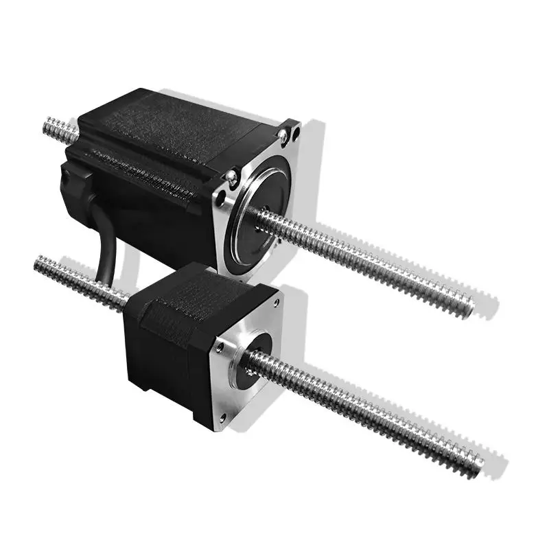 42/57 Through Screw Rod Stepping Motor1.8° 2 phase  Linear Screw Rod Stepper Motor