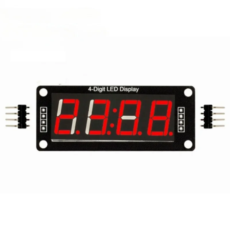 Modul Jam Digital Tujuh Segmen Empat Digit TM1637 0.56 Dengan fungsi jam Tampilan Digital