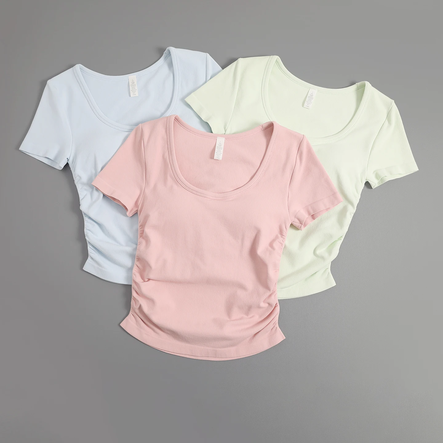 Yoga Daily Fitness - Soft Stretchy Women Workout T‑Shirt U