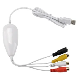 Thẻ chụp video EZCAP-USB A, VHS cho bộ chuyển đổi DVD, ghi, máy quay, hộp TV, băng VHS cho kỹ thuật số cho Windows 10, Win10 Mac 12 doanh số của bộ điều hợp ruy băng VHS chính - №4
