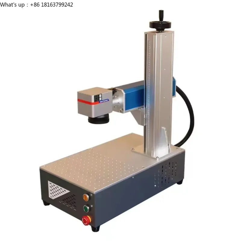 

30 Вт настольный металлический SS неметаллический пластик ПВХ логотип волокно La ser маркировочный маркер гравировальные печатные машины для продажи