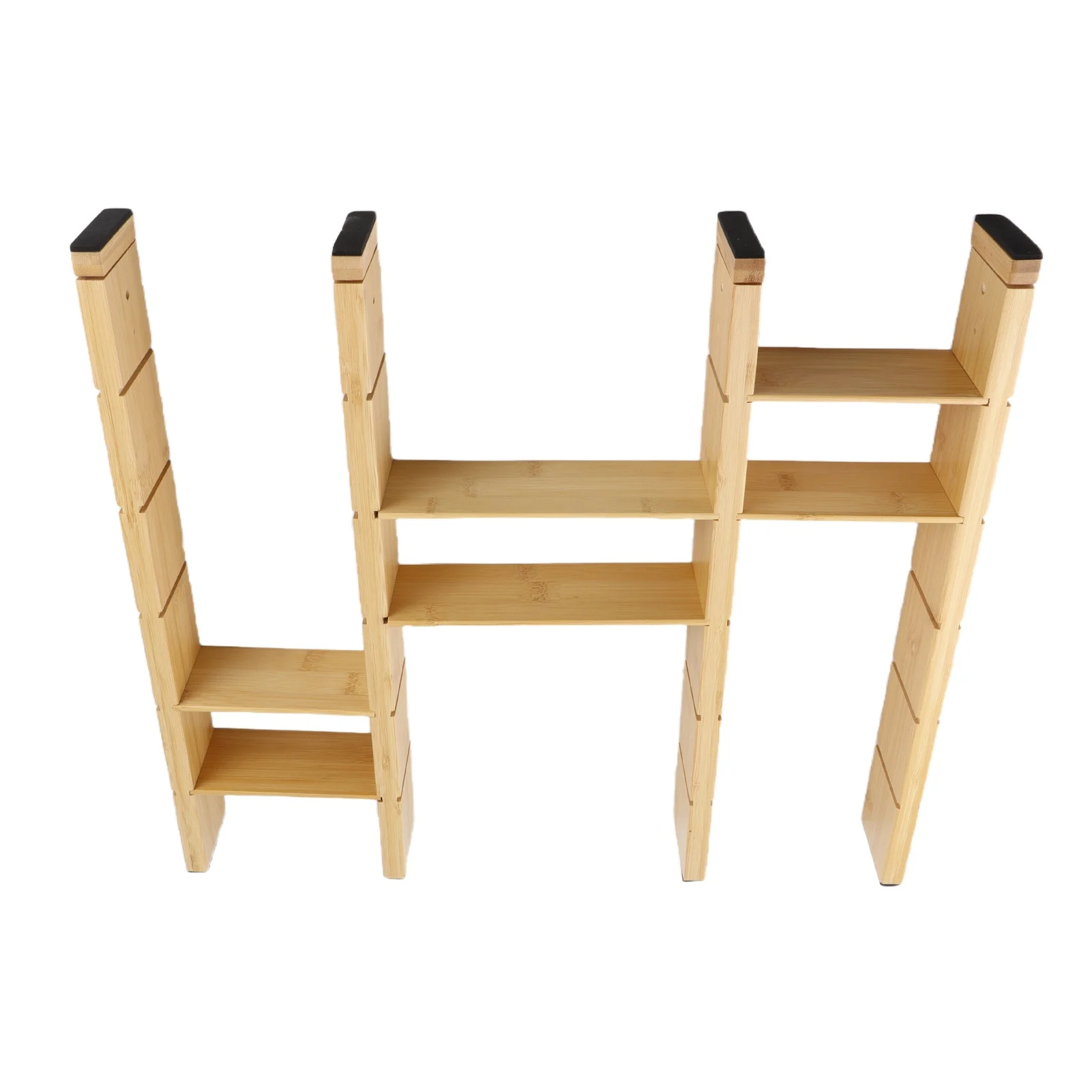 Bamboo Drawer Dividers with Inserts for Clothes Kitchen Adjustable Drawer Dividers Organizers Expandable Utensils Organization f