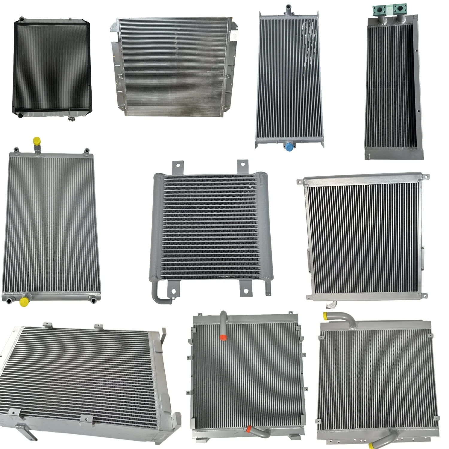 Excavator aluminum radiator hydraulic oil cooler, suitable for modern SANY Heavy Industry