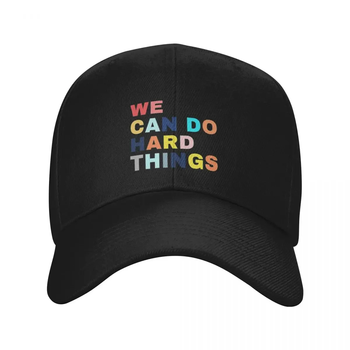 

We can do hard things Baseball Cap men's big size hat Designer Hat Women's Beach Visor Men's