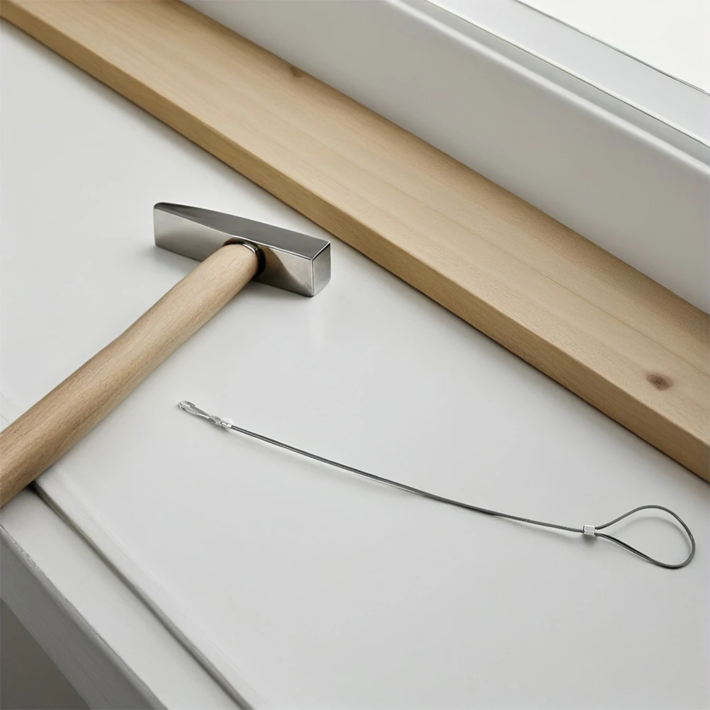 

6pcs Safety Door Rope Stainless Steel Adjustable Gate Latch Cable Pull Fence Hardware Secure Lock Solution Garage Door Hardware