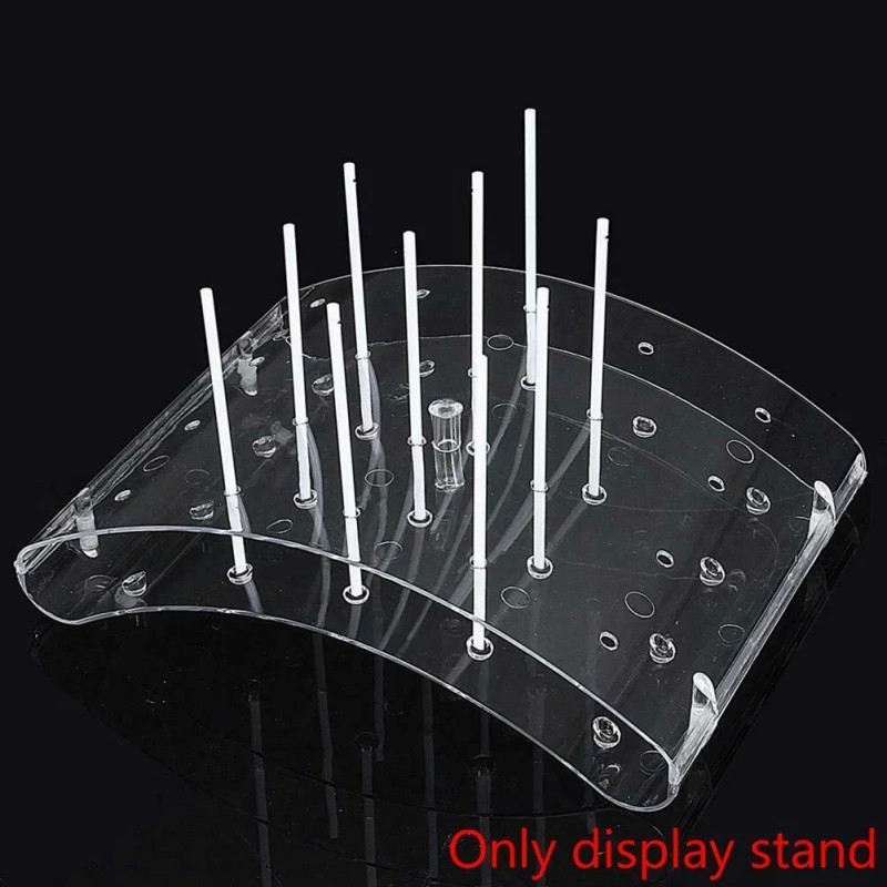 Holes Cake Lollipop Stands Cake Candy Display Stand Holder Lollipop Support Display Cake For Kids Kitchen Tools