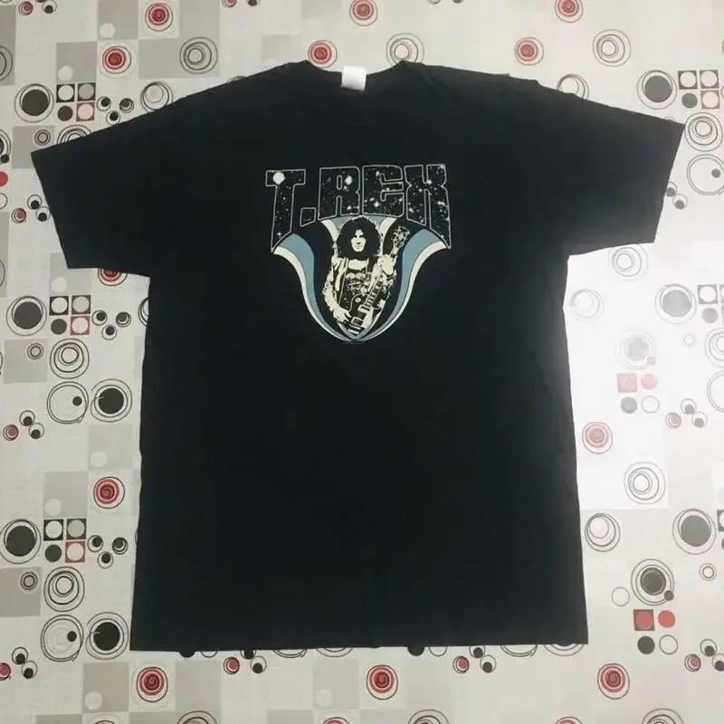 RARE T Rex band Black Cotton All size S 234XL For Fans Shirt HD212