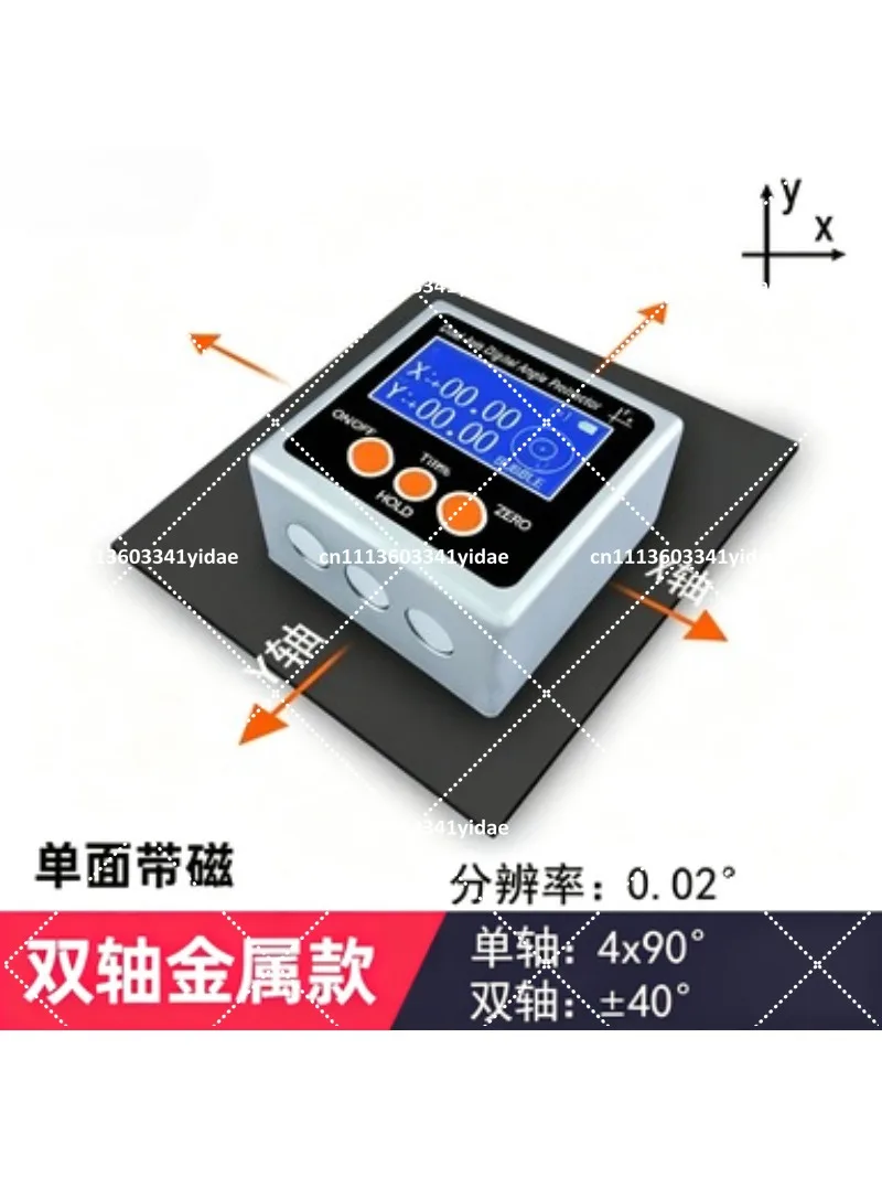 High Precision Digital Level Angle Meter Dual Axis XY Magnetic