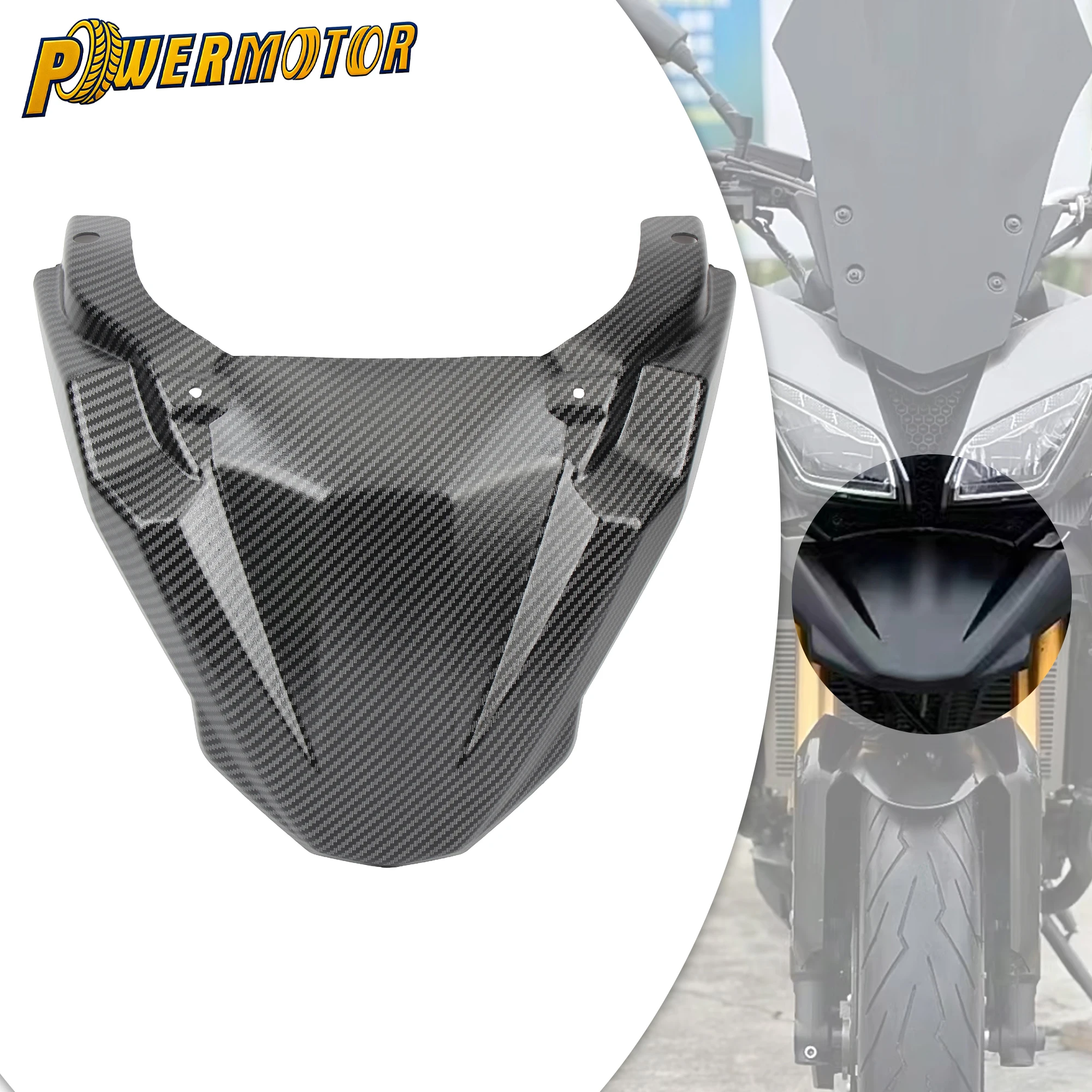 

For Yamaha MT09 Tracer 900 GT FJ09 2015 - 2020 Motocross Front Fender Beak Cowl Guard Extension Replacement Accessories Enduro