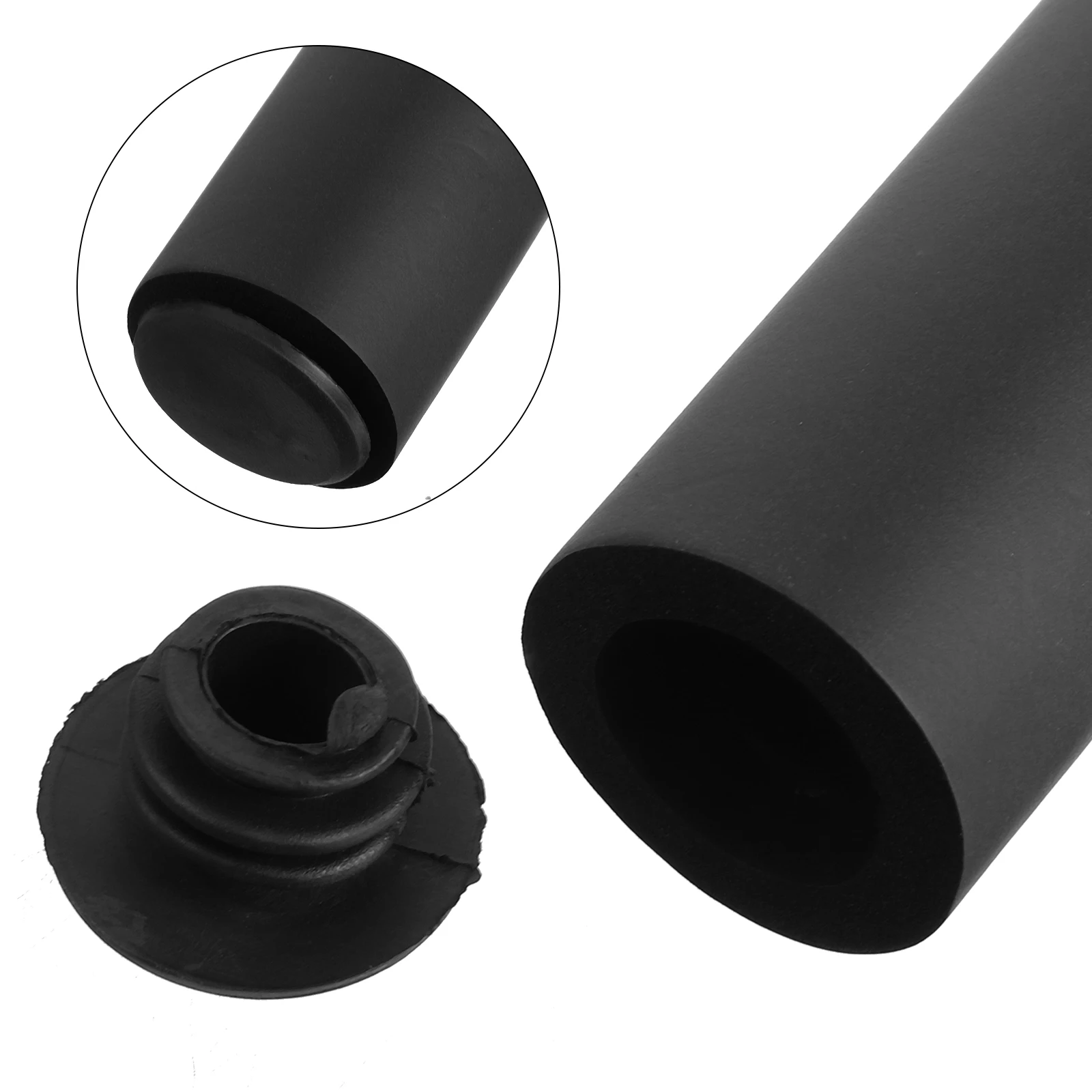 2 قطعة عربة طفل مقبض مقود دراجة يغطي إسفنجة لينة استبدال الأكمام المضادة للانزلاق حماية عربة الملحقات