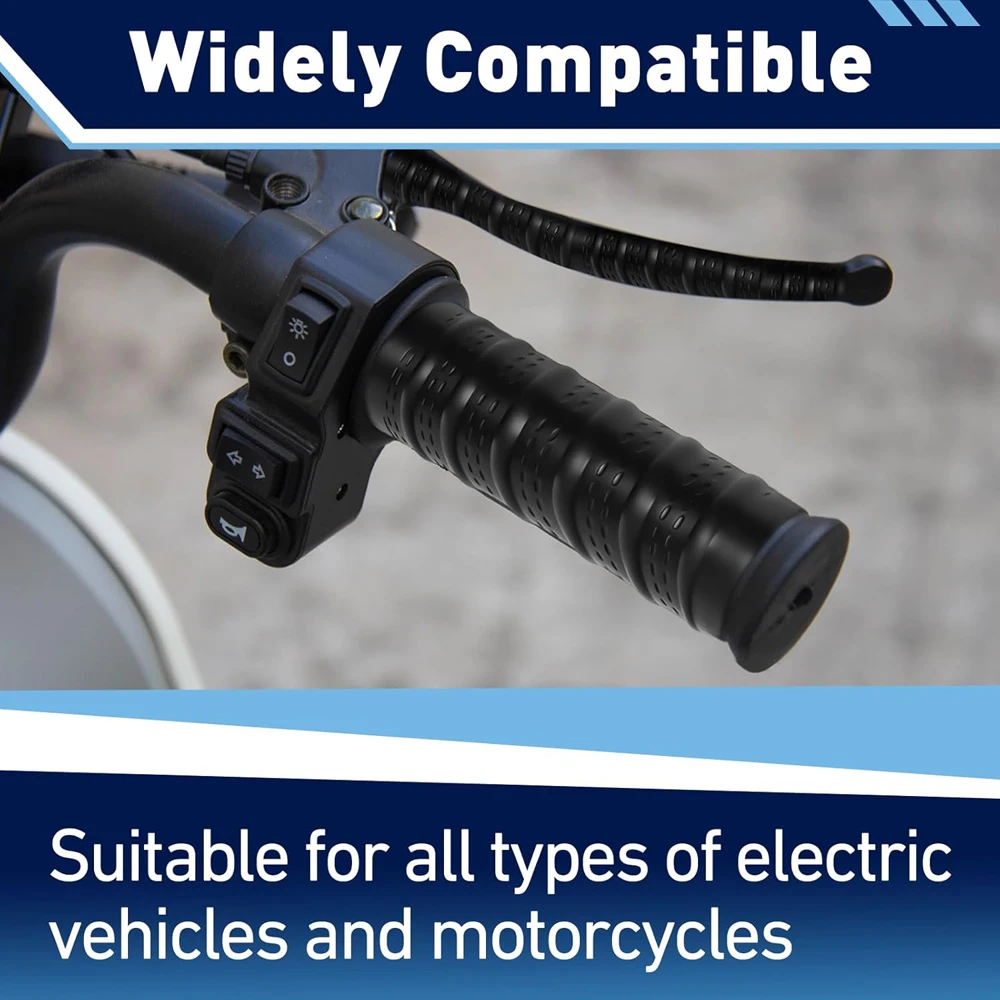 2pcs Silicone Motorcycle Handle Cover Non-Slip Universal Handlebar Grip Covers Sleeve Protector Motorcycle Accessories