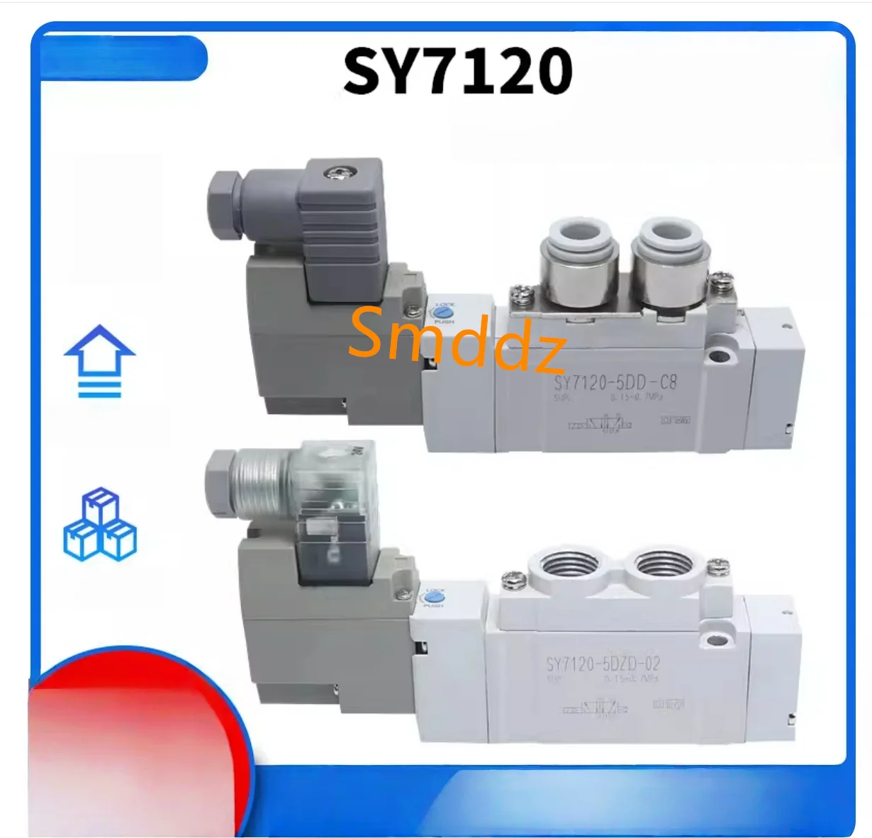 

1 piece, SY7120-5DD-C10 SY7120-4DZD-02 SY7120-4D-02 SY7120-4DD-02 SY7120-4DZ-02 SY7120-4DZD-C8 SY7120-4DZD-C10