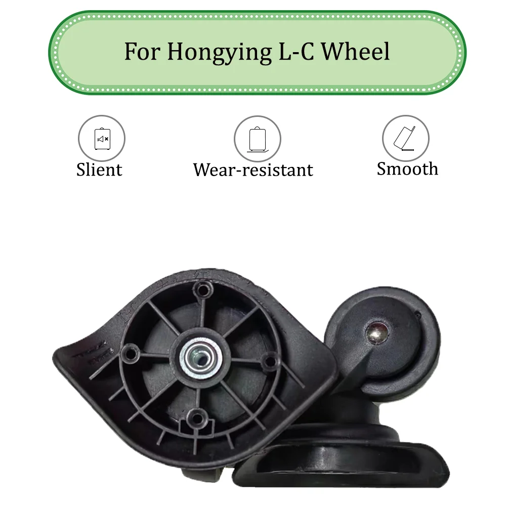 

For Hongying L-C Universal Wheel Trolley Case Wheel Replacement Luggage Maintenance Pulley Sliding Casters Slient Wear-resistant