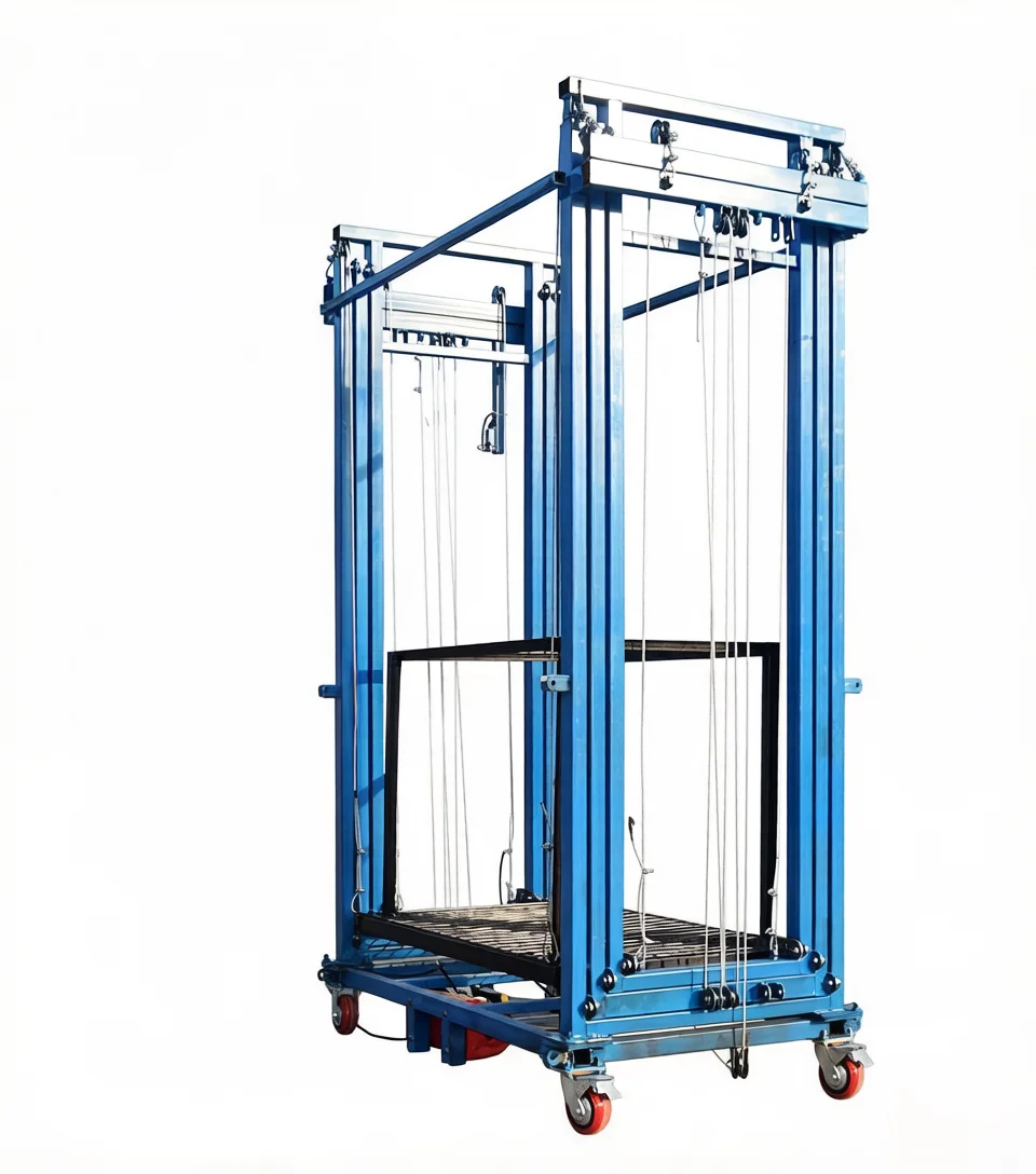 Commercial Grade Heavy Duty Secure Portable Mobile Electric Scaffolding System for Building Renovation Projects Stable