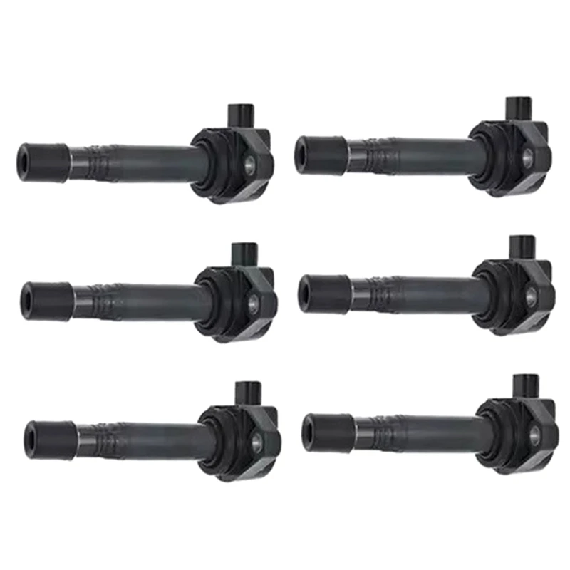 6PCS 099700-149 30520-RN0-A01 Ignition Coils For Acura Mdx Rdx Zdx Honda Pilot Ridgeline