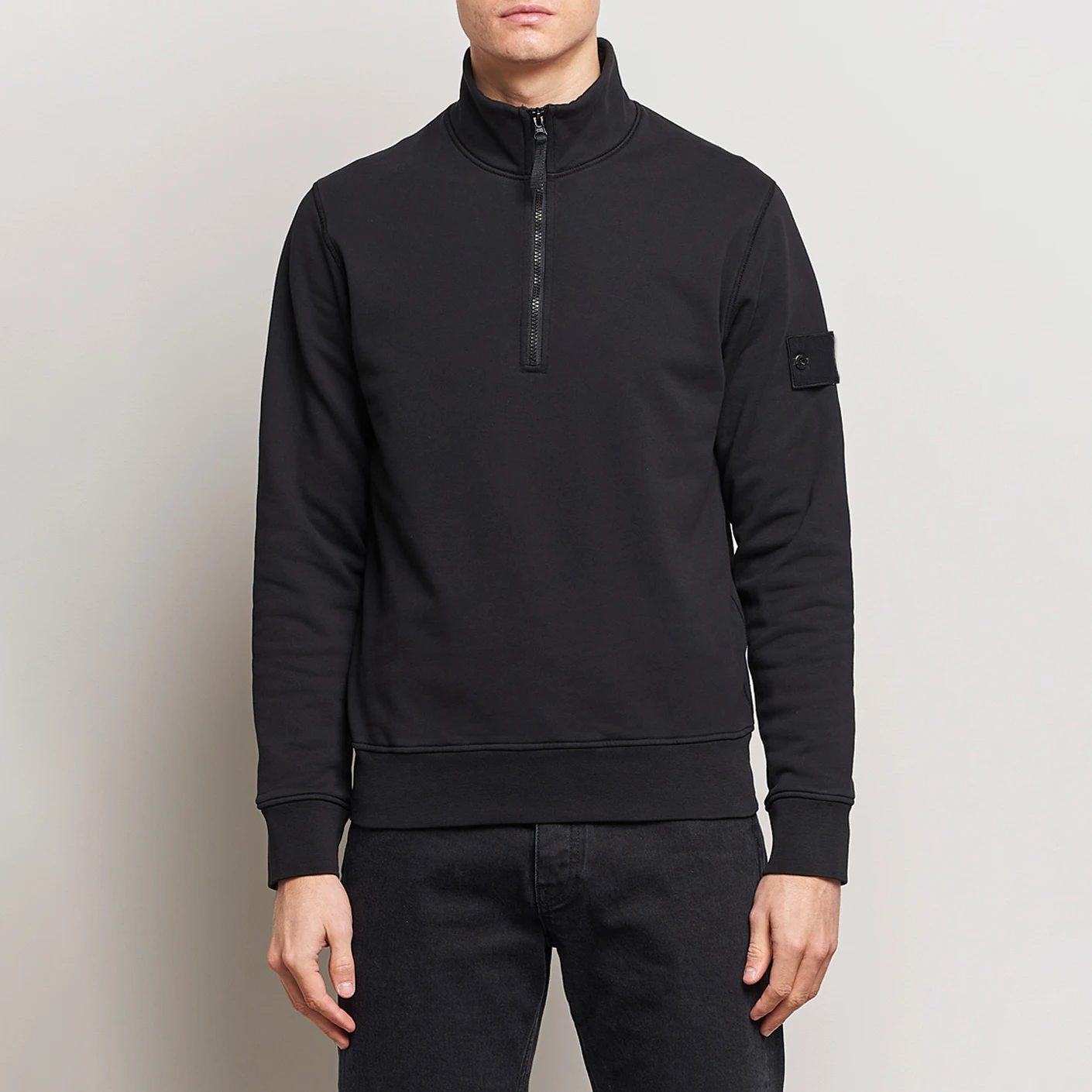 

Cass Cotton f Zip Casual Sweatirt Bae Embroidery Sportswear Hoodie ex f High Collar Zipper Design Daily Wear