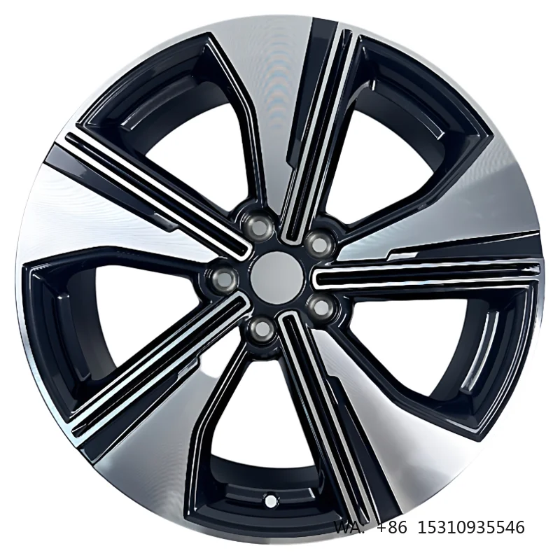 19 Inch Gun Gray Machined Multi Spoke Alloy Wheels Universal Compact SUV Aftermarket Refit Rims