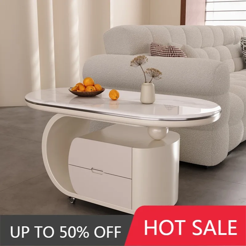 Italian Nordic Coffee Table Minimalist Trendy Elegant Luxury Coffee Table Exquisite Durable Meubles De Maison Furniture Home