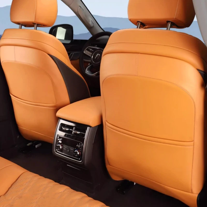 

For GWM TANK 500 Hi4T 2025 2026 All Inclusive Seat Anti Kick Pad Rear Seat Protective Leather Modification Accessories