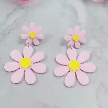 8 最佳銷售 雛菊耳環 - №6