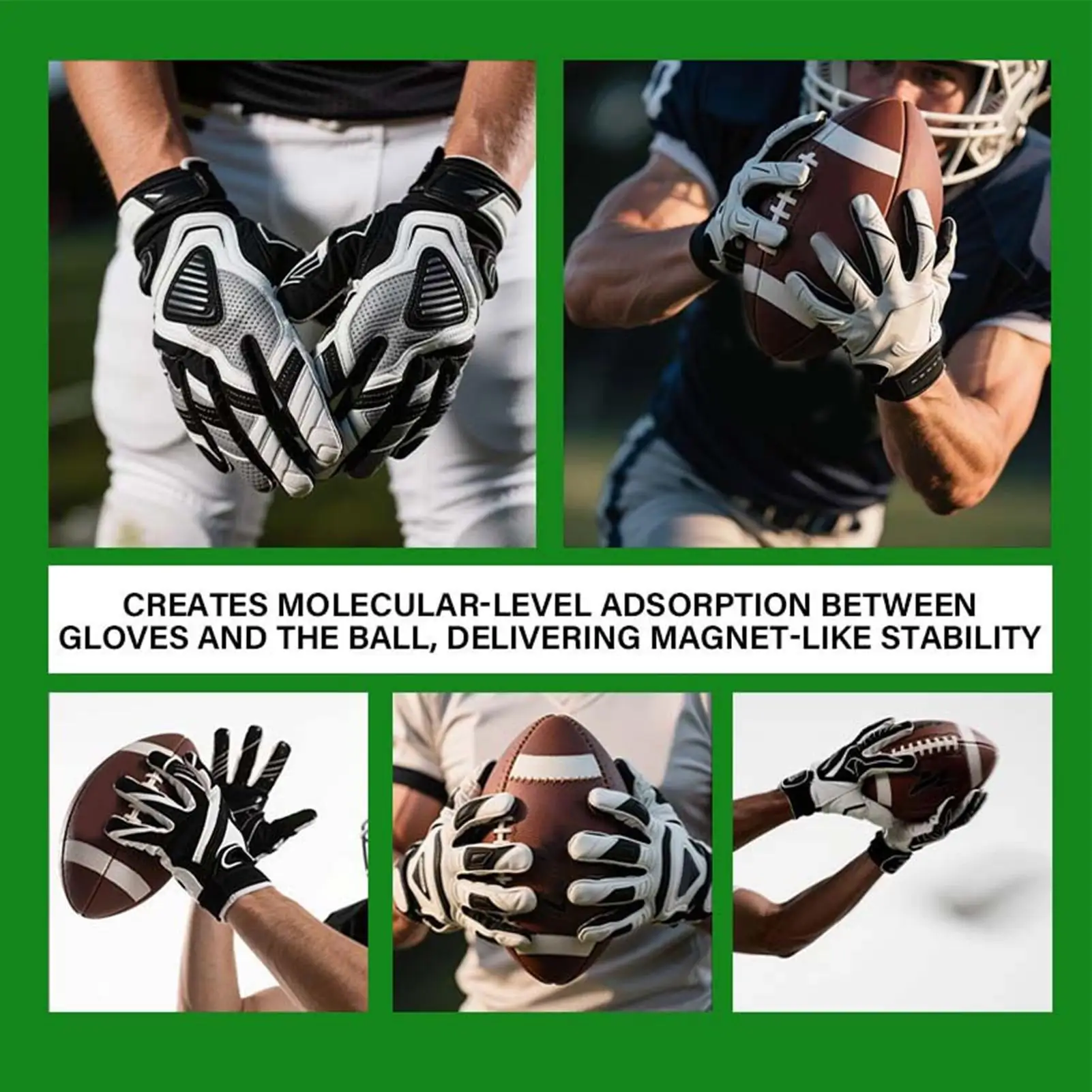 Rugbys Grip Spray 100ml Agente antiscivolo per potenziare la trazione appiccicosa per guanti e mani, portiere di calcio, allenamento per tennis e golf