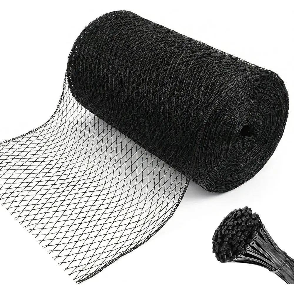 

Bird Netting，7.5 x 100 T Garden Netting Bird Net or Chicken Coop, Poultry Netting ence or ruit Trees, Plants and Vegetables Ast