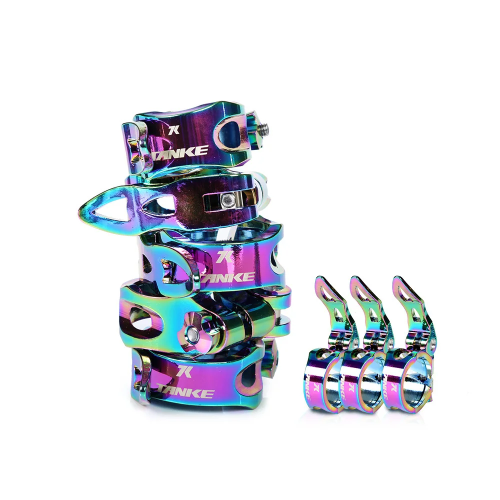 G554 Bicycle Seat Clamp 31.8/34.9mm Quick Disassembly Dazzle Dead Fly Road Car Mountain Bike Accessories