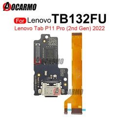 For Lenovo Tab P11 Pro (2nd Gen) 2022 11.2'' TB132FU LCD Screen Conncetion Flex Cable And Charging Port Repair Parts