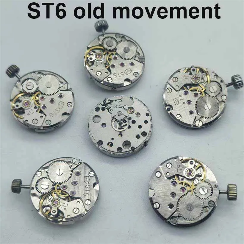 

ST6 старый механизм без функции неисправности, подходит для начинающих, практика разборки, исследование, аксессуары для часов