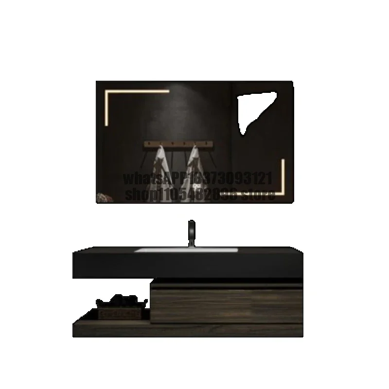 Mueble para lavadora con cajones, kit de baño con espejos, columna de almacenamiento estrecha, armario cerrado para inodoro, Casa Arredo
