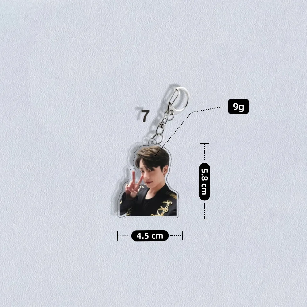 Handsome and Popular Character Surrounded By Acrylic Keychains Backpacks Decorations Gifts Commemorative Meaningful Accessories