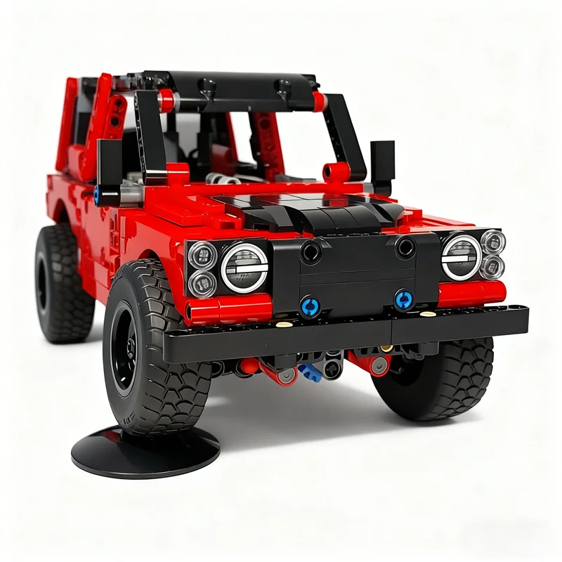 656 stücke MOC Land Rover Defender Technische Modell Bausteine Architektur Weihnachten Geschenke Montieren Spielzeug Idee Bildung Kinder